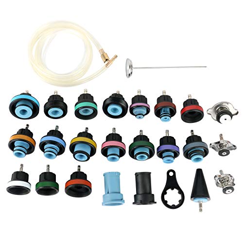 BELEY Automotive Radiator Pressure Leak Tester Vacuum Type Cooling System Coolant Pressure Tester kit for Universal Vehicles - Thumbnail 2