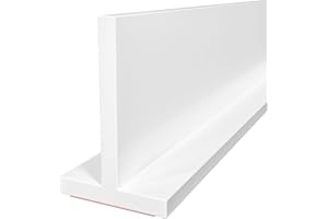 Duzzy 67 Inch Shower Threshold Water Dam, Shower Door Bottom Seal Strip, Shower Water Guard for Frameless Glass Shower Door