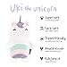 Cubcoats Uki The Unicorn - 2-in-1 Transforming Hoodie and Soft Plushie - Pink and White