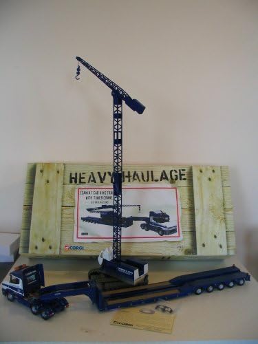 CORGI SCANIA T CAB KING TRAILER WITH TOWER CRANE GO' BRIEN &amp; SONS by HEAVY HAULAGE