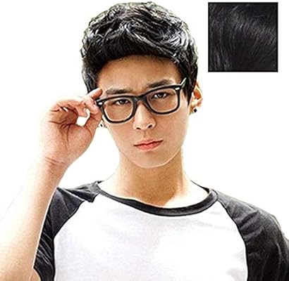 Topwigy Mens Wig Mohawk Fashion Cool Boys Short Synthetic Daily
