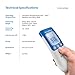 AccuMed AT2102 Non-Contact, Instant-Read Handheld Infrared Medical Thermometer - 7-in-1 Functionality, Non-invasive, Professional Accuracy for Home Medical Use