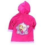 Disney Frozen Girls Pink Rain Slicker Size Small 2/3