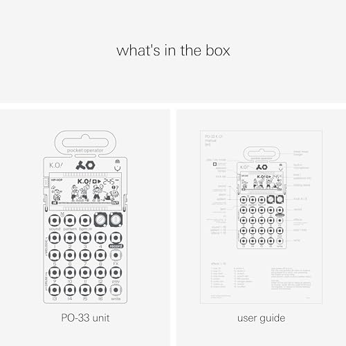 Teenage Engineering PO-33 K.O Drum Machine and Sampler