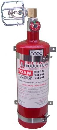 Fire Fight Products - SS100-90-FOAM Large Format 2 Liter FOAM Foam Automatic release Fire Supression