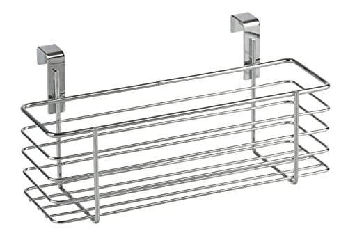 WENKO 2344100 Hanging basket Slim,Metal chrome plated, 24 x 11.5 x 10 cm, Chrome