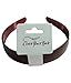 CoverYourHair Plastic Hairbands - Hard Headbands - 12 Pack Dark Colors