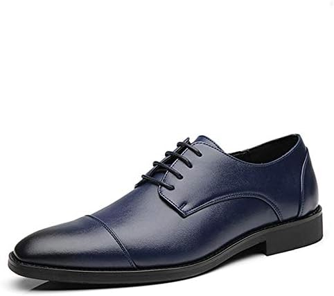 Mens Slip On Buckle Loafer Moc Toe Oxford Shoes Comfortable Classic Formal Business Shoes