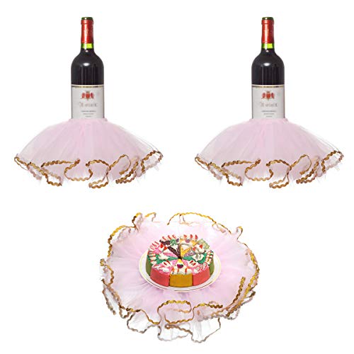 Bottle Cover Tutu Skirt Table Center Piece For Dessert Table