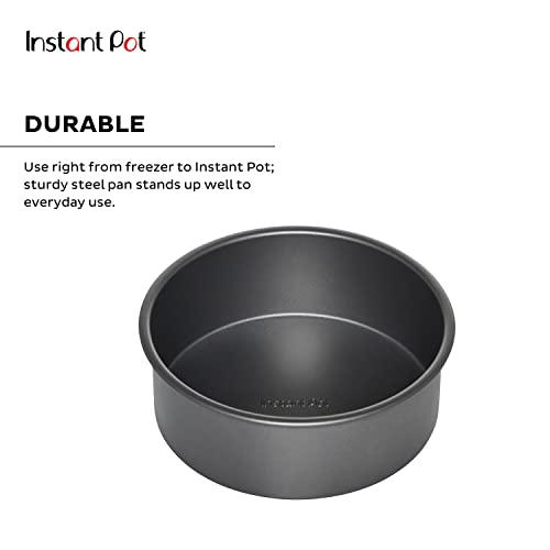 Instant Pot Official Round Cake Pan, 7.7Inch, Gray Pricepulse