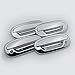 E-Autogrilles Triple Chrome Plated ABS 4 Door Handle Covers for 97-03 Ford F-150 / 97-02 Ford Expedition / 98-02 Lincoln Navigator