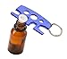Decorative Essential Oil Roller Bottle Opener - 1 Metal Blue Key Tool - Re-use Your Roller Bottles! Stronger Than Plastic and Will Last Forever - Opens 5-30ml Bottles - Essential Oils Engraved