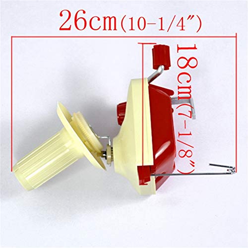 Yarn Ball Winder - Swift Yarn Fiber String Ball Wool Winder Holder Hand Operated - 10.23 x 7.08inch - Thumbnail 5