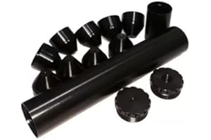 Automobile fuel filter 6-inch 27mm pleated type filter element 12 14 16mm modified engine oil filter