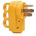 PROLINE POWER 50Amp Heavy Duty RV Replacement Plug 125/250V with Easy Grip Handle. (50AMP Male Plug)