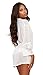Dreamgirl Women's Alluring Chiffon Short Kimono Robe