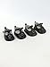 #16 2 pack of Mary Janes with Buckles: Brown and Black | Fits 18