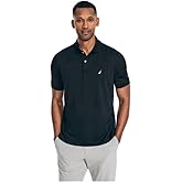 Nautica Navtech Classic Fit Men's Polo Shirt (S, Black)