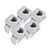 On-Q F9042WHV5 RJ25 Phone Jack, White, 5Pack primary