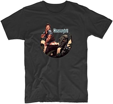 Spend freely Chris Pratt and His Clever Girls Jurassic World Printing T Shirt Custom Tee