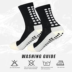 YUFREE SUN Men's Soccer Socks - Non Skid Anti Slip