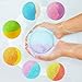 Kids Bath Bombs with Surprise Toys Inside for Boys & Girls Full of Fun 6 Large Natural Fizzies Set in Gift Box with Safe Ingredients and Vegan Essential Oils that Releases Color, Scent & Bubbles