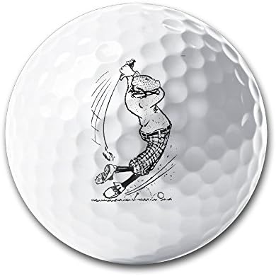 Golf Logo Practice Thin Reduces Drag Men Women Kids Golf Balls Training Ball For Playing Gifts