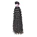 JVH Unprocessed Brazilian Curly Virgin Human Hair Weave 1 Bundle Remy Brazilian Sexy Kinky Curly Hair Extensions (12