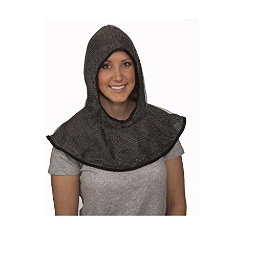 Knights Coif Hood Silver Chain Finish 23287