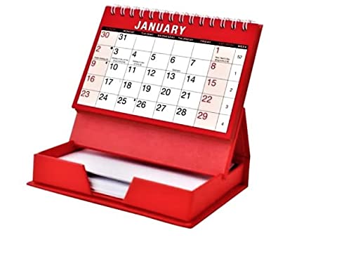 2026 Desktop Calendar - Month to View Calendar with Memo Note Pad (Stand Alone SMP3047)