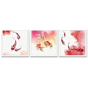 3 Panel Chinese Style Painting Wall Bedroom Living...