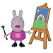 Peppa Pig 95770 Figures Pack Elena Donkey on The Easel