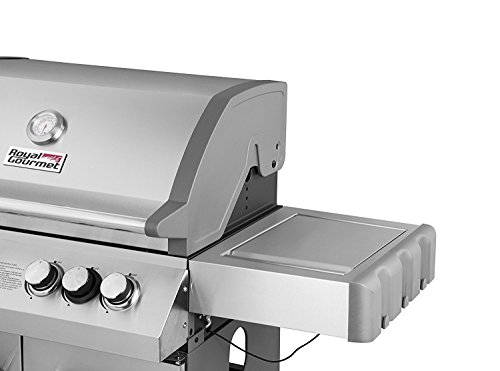 image for Royal Gourmet Infrade 550 4-Burner Cabinet Propane Gas Grill, BBQ Outd