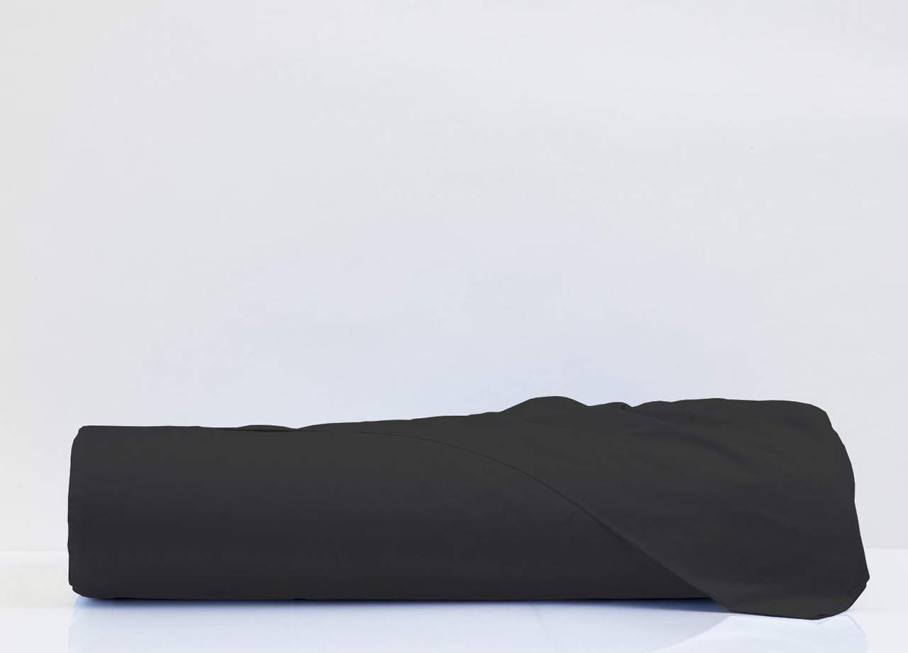 BIANCHERIAWEB Bed Linen Top Sheet 100% Cotton Solid Colour Made in Italy