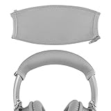 Geekria Headband Cover Replacement for Bose QuietComfort QC35, QC25 Headphones/Headband Protector/Replacement Headband Cushion Pad Repair Parts/Easy DIY Installation No Tool Needed (Gray)