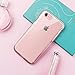 Anker iPhone 8 Case, iPhone 7 Case, Ice-Case Lite Clear Protective Slim Case Cover Soft TPU Back with Hard Bumper Frame and Enhanced Grip for Apple iPhone 8/7 [Support Wireless Charging] (Rose Gold)