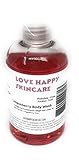 LOVE HAPPY SKINCARE All Natural- Natural Color Lingonberry Body Wash 4.0 Ounces