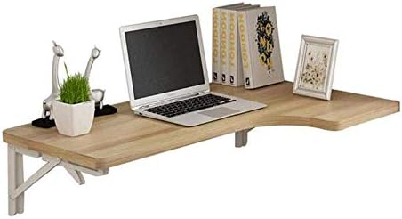 壁掛け式折りたたみテーブル ノートブック壁掛けテーブル コンピューターデスク 壁掛けデスク 壁掛け式ドロップテーブル