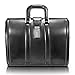 McKlein V Series, MORGAN, Top Grain Cowhide Leather,Litigator Laptop Briefcase, Black (83345)