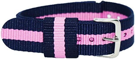 jStrap Watch Band NATO Nylon Ballistic Straps Canvas Straps with Stainless Steel Buckle(18mm,20mm,22mm๏ผ