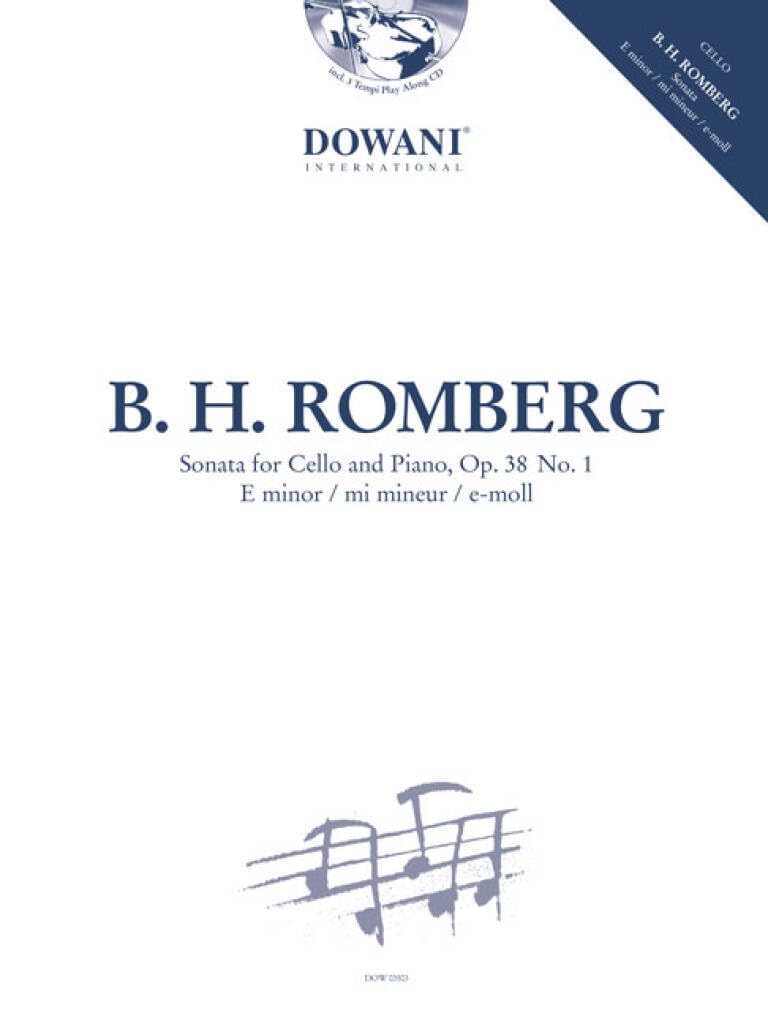 Romberg: Sonata for Cello and Piano in E Minor, Op. 38 No. 1