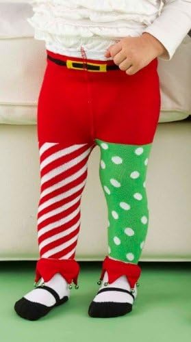 infant christmas tights