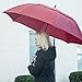 62 Inch Golf Umbrella (Red/White, 1-Pack) Sun Protection Umbrellas for Women Compact Umbrella for Travel Lightweight Umbrella Baseball Umbrella Paraguas Para Lluvia