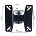 Happyjoy Universal Tilt & Swivel TV Wall Mount Bracket Slim For 10-25 Inch PC Monitor TFT LCD LED Plasma TV VESA 75-100mm
