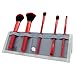 MODA Perfect Mineral 6 pc Makeup Brush Flip Kit, Red