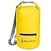 Skog Å Kust DrySak - Roll Top Waterproof Bag for Travel & Outdoors - 20L Yellow