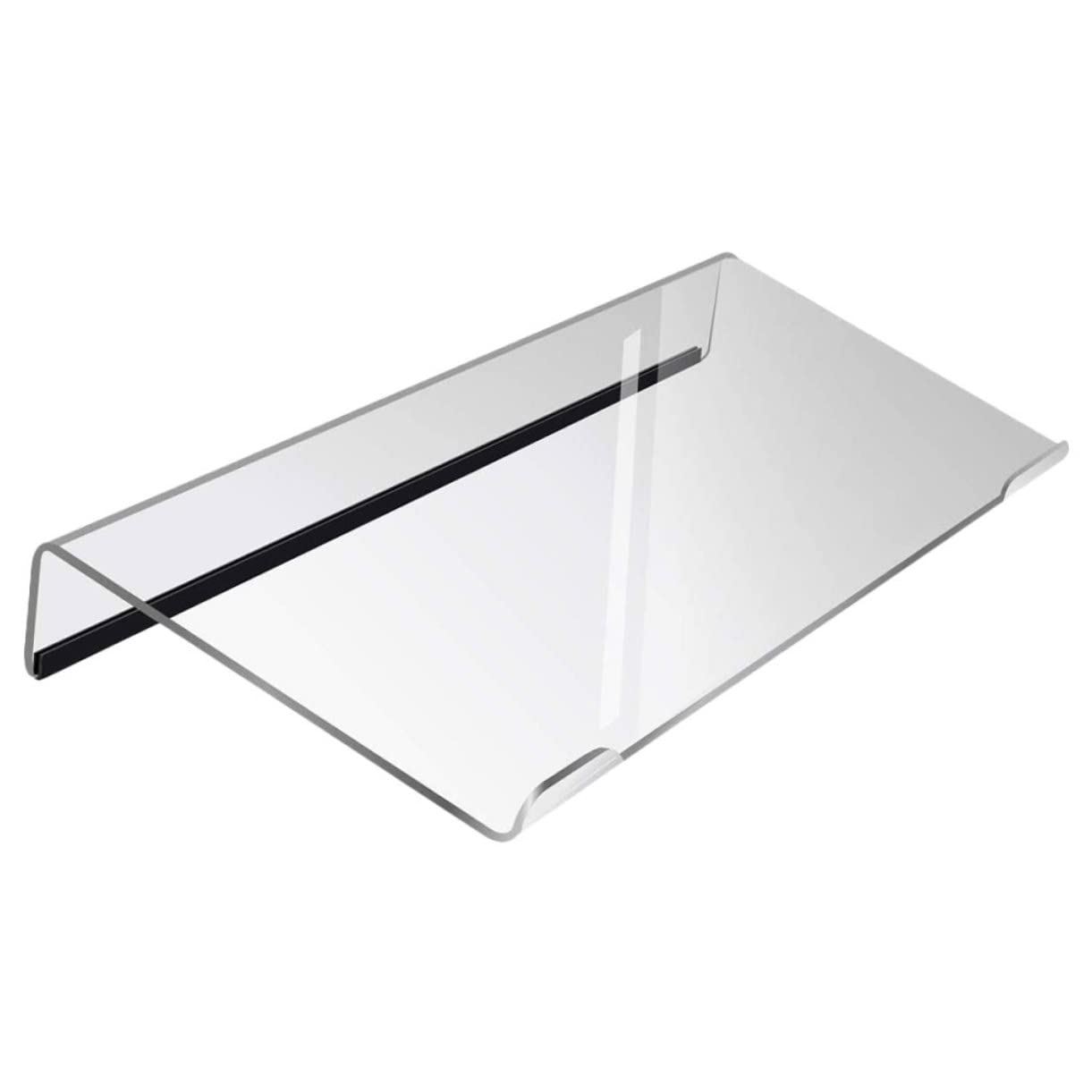 Yardwe Keyboard Tray Desk Tray Clear Stand Desktop Keyboard Acrylic Keyboard Holder Ergonomic Keyboard Support Keyboard Riser for Gaming Keyboard Tilt Tilted Computer Keyboard Holder Lift