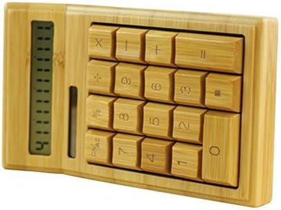 Office Products - solar charge Bamboo calculator