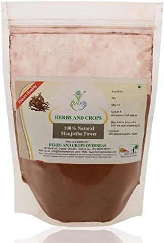Herbs and Crops Natural Manjistha Powder Red 227 g