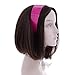 Hot Pink 2 Inch Hard Plastic Headband with Teeth Women and Girls wide Hair band (Motique Accessories)